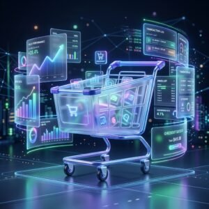 Secure transaction shield representing E-commerce Security Standards