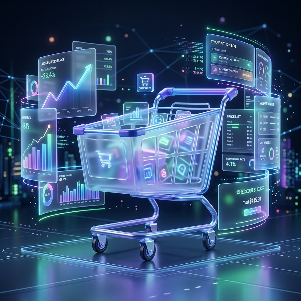 Secure transaction shield representing E-commerce Security Standards