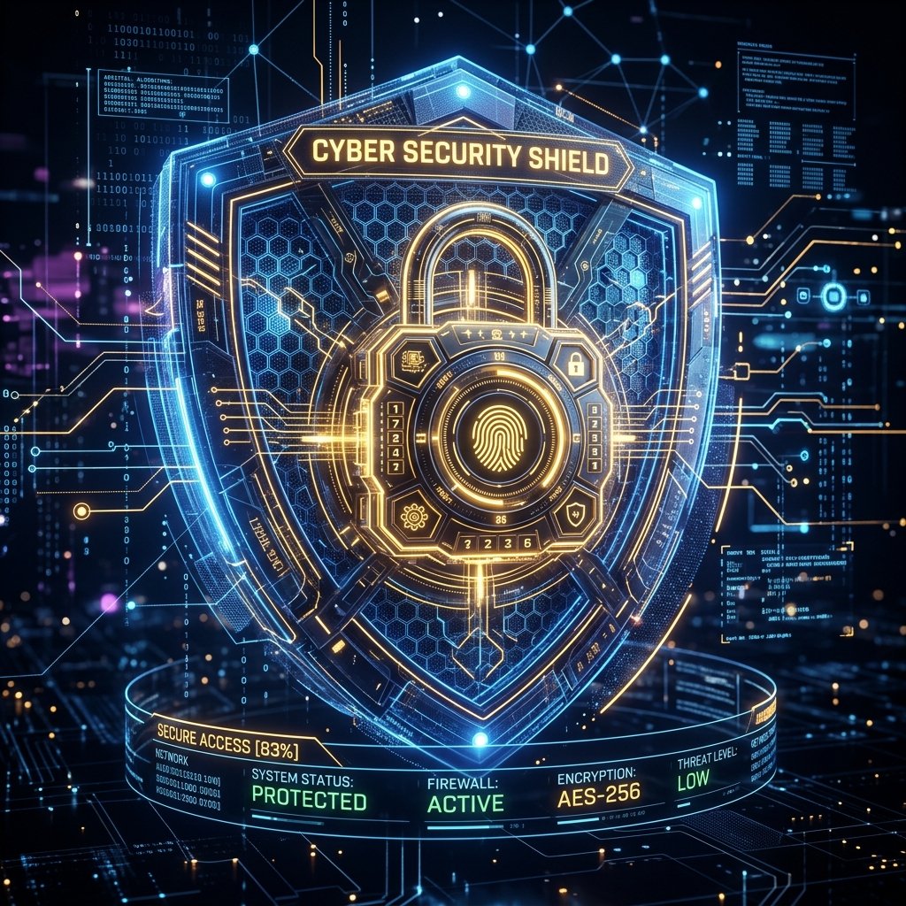 Secure padlock scanning database representing WordPress Security Plugins
